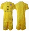 Atletico Madrid Keeper Tredjedraktsett Barn 2024-25 Kortermet (+ Korte bukser)