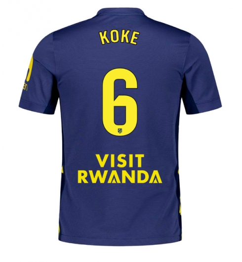 Atletico Madrid Koke #6 Bortedrakt 2025-26 Kortermet Atletico Madrid Koke #6 Bortedrakt 2025-26 Kortermet
