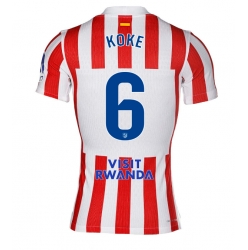 Atletico Madrid Koke #6 Hjemmedrakt 2025-26 Kortermet