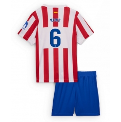 Atletico Madrid Koke #6 Hjemmedraktsett Barn 2025-26 Kortermet (+ Korte bukser)