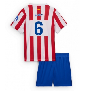 Atletico Madrid Koke #6 Hjemmedraktsett Barn 2025-26 Kortermet (+ Korte bukser)