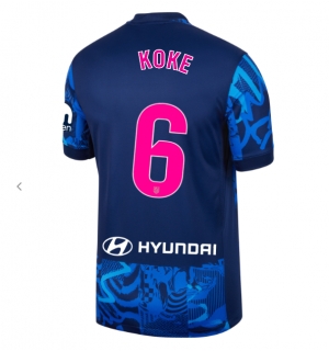Atletico Madrid Koke #6 Tredjedrakt 2024-25 Kortermet