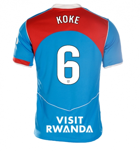 Atletico Madrid Koke #6 Tredjedrakt Dame 2025-26 Kortermet Atletico Madrid Koke #6 Tredjedrakt Dame 2025-26 Kortermet