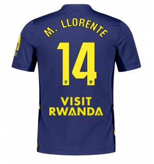 Atletico Madrid Marcos Llorente #14 Bortedrakt 2025-26 Kortermet