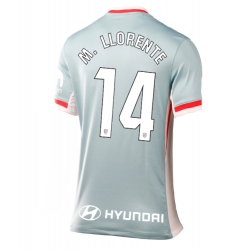 Atletico Madrid Marcos Llorente #14 Bortedrakt Dame 2024-25 Kortermet