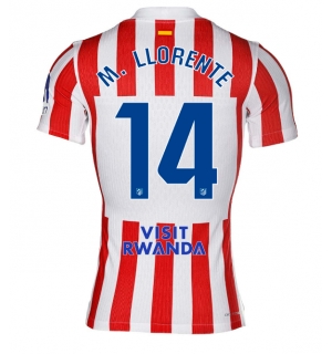 Atletico Madrid Marcos Llorente #14 Hjemmedrakt 2025-26 Kortermet