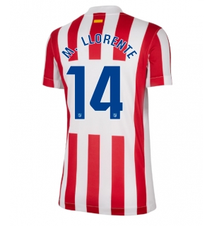 Atletico Madrid Marcos Llorente #14 Hjemmedrakt Dame 2025-26 Kortermet
