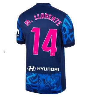 Atletico Madrid Marcos Llorente #14 Tredjedrakt 2024-25 Kortermet
