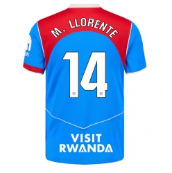 Atletico Madrid Marcos Llorente #14 Tredjedrakt 2025-26 Kortermet