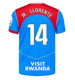 Atletico Madrid Marcos Llorente #14 Tredjedrakt 2025-26 Kortermet