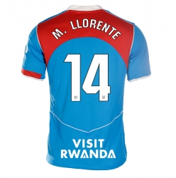 Atletico Madrid Marcos Llorente #14 Tredjedrakt Dame 2025-26 Kortermet