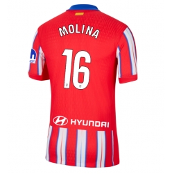 Atletico Madrid Nahuel Molina #16 Hjemmedrakt 2024-25 Kortermet
