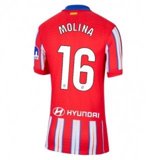 Atletico Madrid Nahuel Molina #16 Hjemmedrakt Dame 2024-25 Kortermet