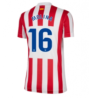 Atletico Madrid Nahuel Molina #16 Hjemmedrakt Dame 2025-26 Kortermet