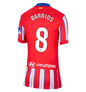 Atletico Madrid Pablo Barrios #8 Hjemmedrakt Dame 2024-25 Kortermet
