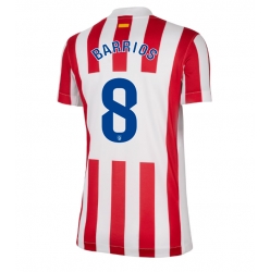 Atletico Madrid Pablo Barrios #8 Hjemmedrakt Dame 2025-26 Kortermet