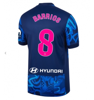 Atletico Madrid Pablo Barrios #8 Tredjedrakt 2024-25 Kortermet