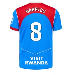 Atletico Madrid Pablo Barrios #8 Tredjedrakt 2025-26 Kortermet