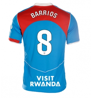 Atletico Madrid Pablo Barrios #8 Tredjedrakt Dame 2025-26 Kortermet