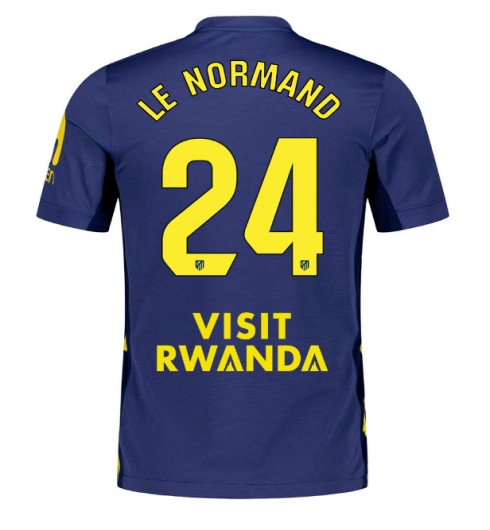 Atletico Madrid Robin Le Normand #24 Bortedrakt 2025-26 Kortermet Atletico Madrid Robin Le Normand #24 Bortedrakt 2025-26 Kortermet