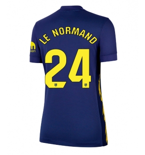 Atletico Madrid Robin Le Normand #24 Bortedrakt Dame 2025-26 Kortermet