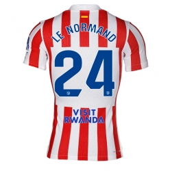 Atletico Madrid Robin Le Normand #24 Hjemmedrakt 2025-26 Kortermet