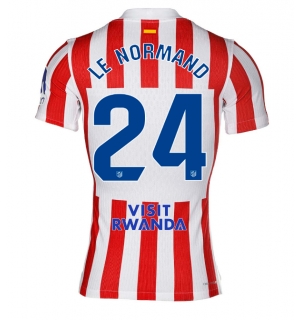 Atletico Madrid Robin Le Normand #24 Hjemmedrakt 2025-26 Kortermet