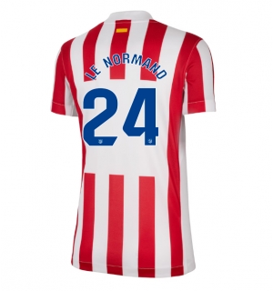 Atletico Madrid Robin Le Normand #24 Hjemmedrakt Dame 2025-26 Kortermet