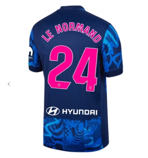 Atletico Madrid Robin Le Normand #24 Tredjedrakt 2024-25 Kortermet