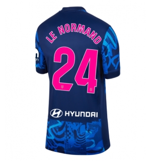 Atletico Madrid Robin Le Normand #24 Tredjedrakt Dame 2024-25 Kortermet
