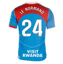 Atletico Madrid Robin Le Normand #24 Tredjedrakt Dame 2025-26 Kortermet