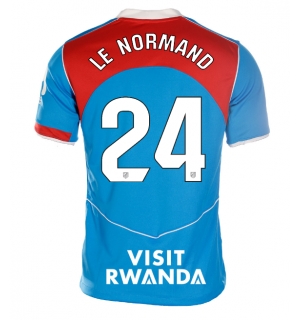 Atletico Madrid Robin Le Normand #24 Tredjedrakt Dame 2025-26 Kortermet