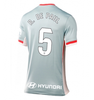 Atletico Madrid Rodrigo De Paul #5 Bortedrakt Dame 2024-25 Kortermet