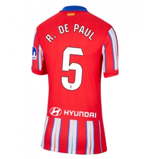 Atletico Madrid Rodrigo De Paul #5 Hjemmedrakt Dame 2024-25 Kortermet