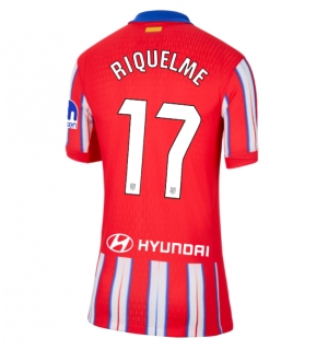 Atletico Madrid Rodrigo Riquelme #17 Hjemmedrakt Dame 2024-25 Kortermet
