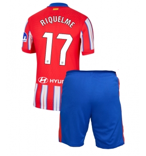 Atletico Madrid Rodrigo Riquelme #17 Hjemmedraktsett Barn 2024-25 Kortermet (+ Korte bukser)