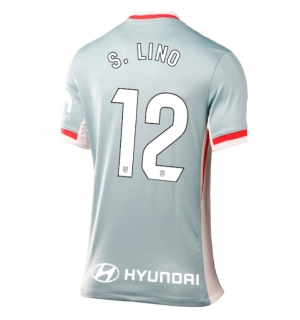 Atletico Madrid Samuel Lino #12 Bortedrakt Dame 2024-25 Kortermet