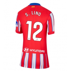 Atletico Madrid Samuel Lino #12 Hjemmedrakt Dame 2024-25 Kortermet