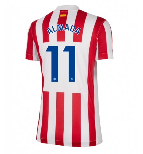 Atletico Madrid Thiago Almada #11 Hjemmedrakt Dame 2025-26 Kortermet Atletico Madrid Thiago Almada #11 Hjemmedrakt Dame 2025-26 Kortermet