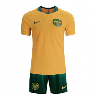 Australia Hjemmedraktsett Barn VM 2026 Kortermet (+ Korte bukser)