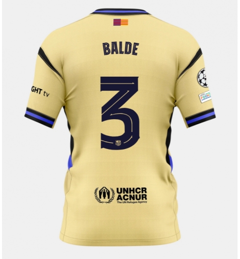 Barcelona Alejandro Balde #3 Bortedrakt 2025-26 Kortermet Barcelona Alejandro Balde #3 Bortedrakt 2025-26 Kortermet