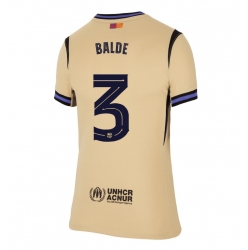 Barcelona Alejandro Balde #3 Bortedrakt Dame 2025-26 Kortermet