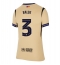 Barcelona Alejandro Balde #3 Bortedrakt Dame 2025-26 Kortermet