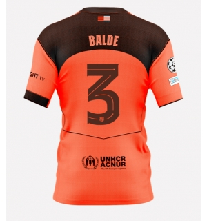 Barcelona Alejandro Balde #3 Tredjedrakt 2025-26 Kortermet