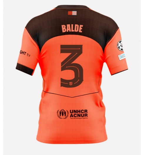 Barcelona Alejandro Balde #3 Tredjedrakt 2025-26 Kortermet Barcelona Alejandro Balde #3 Tredjedrakt 2025-26 Kortermet
