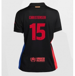 Barcelona Andreas Christensen #15 Bortedrakt Dame 2024-25 Kortermet