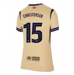 Barcelona Andreas Christensen #15 Bortedrakt Dame 2025-26 Kortermet