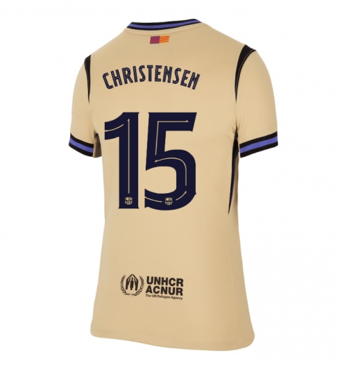 Barcelona Andreas Christensen #15 Bortedrakt Dame 2025-26 Kortermet Barcelona Andreas Christensen #15 Bortedrakt Dame 2025-26 Kortermet