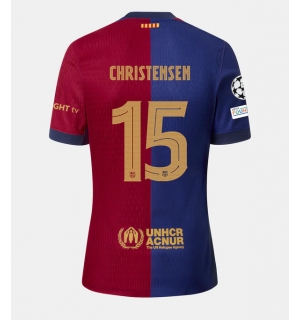 Barcelona Andreas Christensen #15 Hjemmedrakt 2024-25 Kortermet