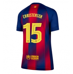 Barcelona Andreas Christensen #15 Hjemmedrakt Dame 2025-26 Kortermet